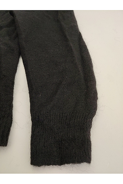 VERO MODA Černý dámský pletený kardigan na zip se stojáčkem Velikost EU M | VERO MODA | obrázek 2