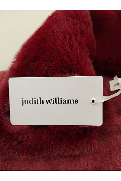 Judith Williams Červený dámský teddy kabát s kožešinovým límcem Vel. EU 36 | Judith Williams | obrázek 7