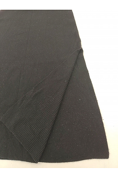 Delicatelove Černá vlněná áčková midi sukně s vysokým pasem Vel. S | Delicatelove | obrázek 4
