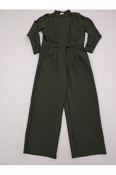 C'est tout Dámský khaki overal s dlouhým rukávem smart casual Velikost EU 40 | C'est tout | obrázek 2