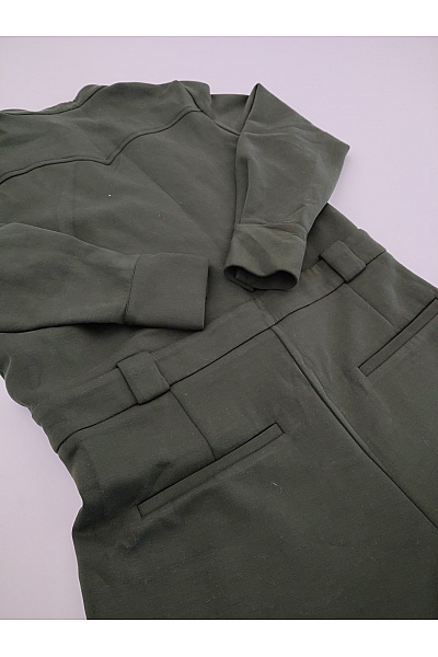 C'est tout Dámský khaki overal s dlouhým rukávem smart casual Velikost EU 40 | C'est tout | obrázek 4