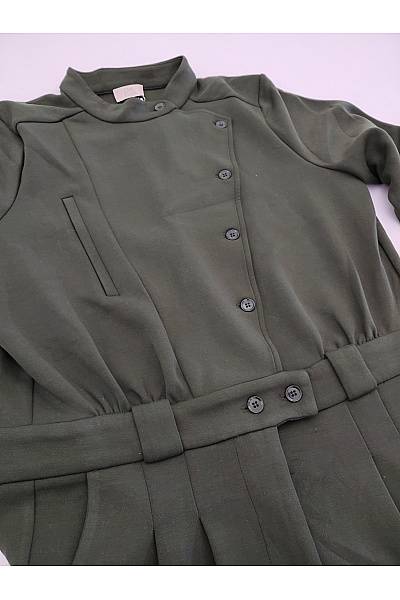 C'est tout Dámský khaki overal s dlouhým rukávem smart casual Velikost EU 40 | C'est tout | obrázek 6