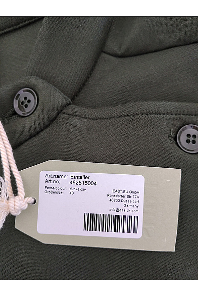 C'est tout Dámský khaki overal s dlouhým rukávem smart casual Velikost EU 40 | C'est tout | obrázek 9