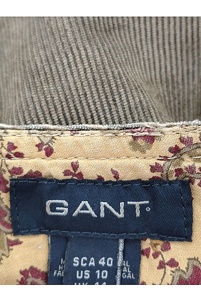GANT Hnědé manšestrové zvonové kalhoty s kapsami Vel. M | GANT | obrázek 6