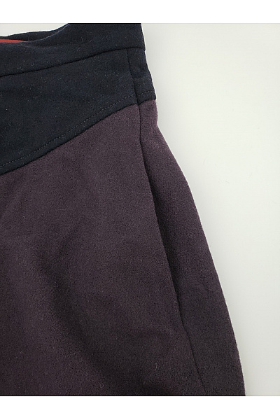 Max Mara Fialová vlněná pouzdrová sukně s vysokým pasem Vel. IT 40 | Max Mara | obrázek 5