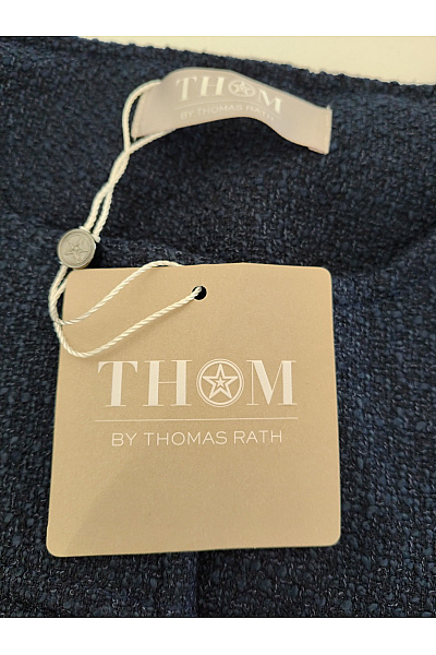 THOM By Thomas Rath Černá elegantní přechodová bunda do pasu bez kapuce Vel. DE 40 | THOM By Thomas Rath | obrázek 7