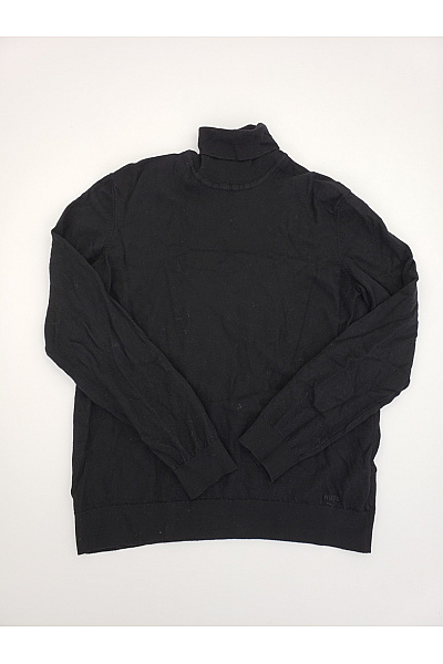 Hugo Boss Černý vlněný pánský rolák basic Velikost IT XXL | Hugo Boss | obrázek 2