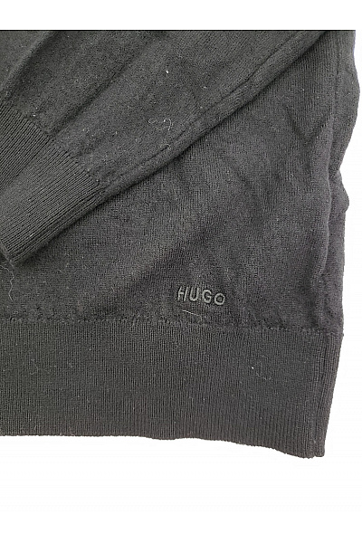 Hugo Boss Černý vlněný pánský rolák basic Velikost IT XXL | Hugo Boss | obrázek 3