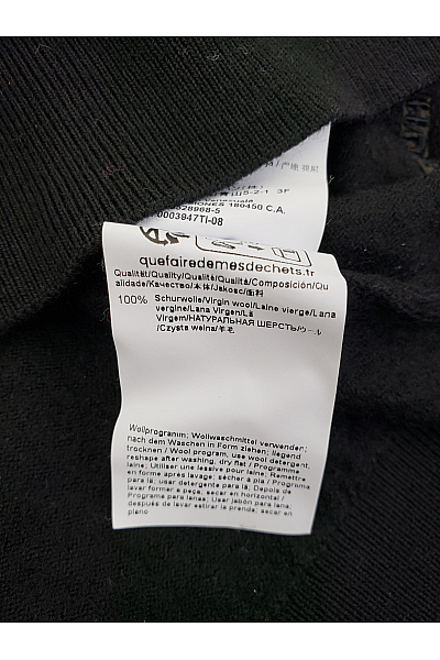 Hugo Boss Černý vlněný pánský rolák basic Velikost IT XXL | Hugo Boss | obrázek 6