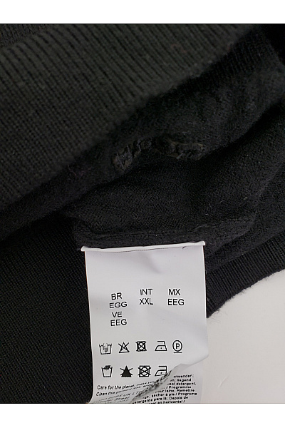 Hugo Boss Černý vlněný pánský rolák basic Velikost IT XXL | Hugo Boss | obrázek 8