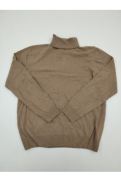 LAWRENCE GREY Dámský hnědý kašmírový rolák basic Velikost XL | LAWRENCE GREY | obrázek 2
