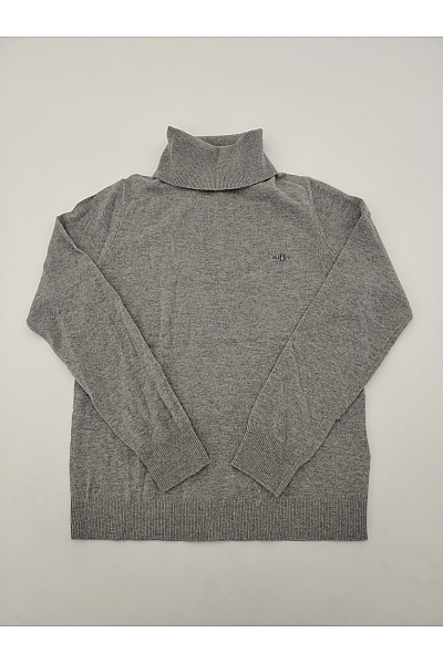 GANT Šedý vlněný dámský rolák basic Velikost S | GANT | obrázek 2