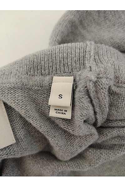 GANT Šedý vlněný dámský rolák basic Velikost S | GANT | obrázek 6