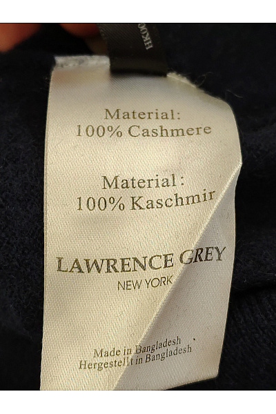 LAWRENCE GREY Dámský černý kašmírový rolák basic Velikost US L | LAWRENCE GREY | obrázek 7