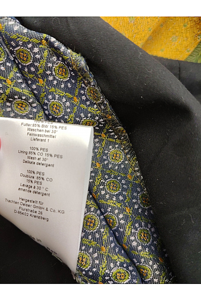 Turi Landhaus Bavlněné dirndl šaty s páskem midi retro Vel. DE 40 | Turi Landhaus | obrázek 7