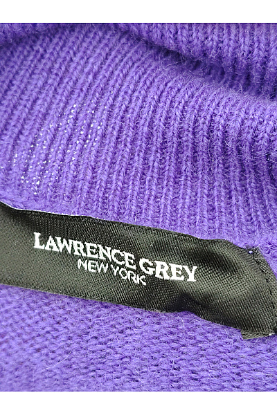 LAWRENCE GREY Fialový kašmírový rolák basic Velikost M | LAWRENCE GREY | obrázek 6