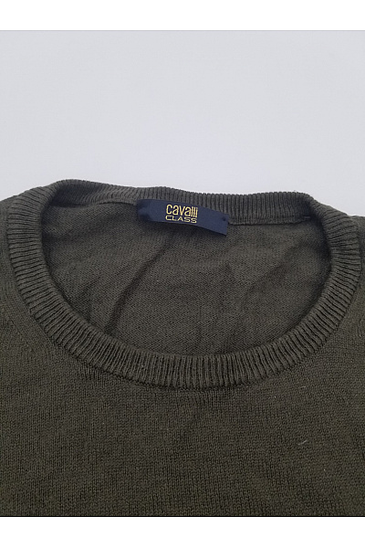 Cavallo Pánský hedvábný pulovr khaki basic Vel. XXL | Cavallo | obrázek 3