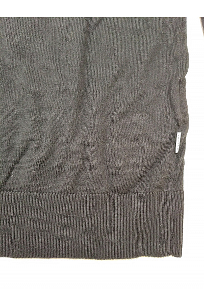 JACK & JONES Černý bavlněný pánský pulovr basic Velikost M | JACK & JONES | obrázek 2