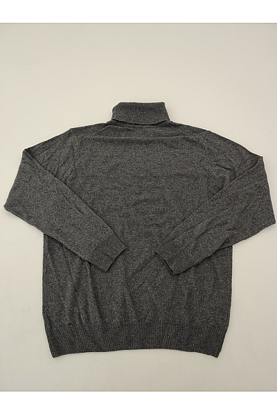 LAWRENCE GREY Pánský šedý kašmírový rolák basic Vel. XL | LAWRENCE GREY | obrázek 5