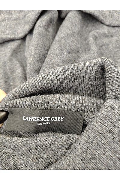 LAWRENCE GREY Pánský šedý kašmírový rolák basic Vel. XL | LAWRENCE GREY | obrázek 6
