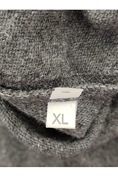 LAWRENCE GREY Pánský šedý kašmírový rolák basic Vel. XL | LAWRENCE GREY | obrázek 8