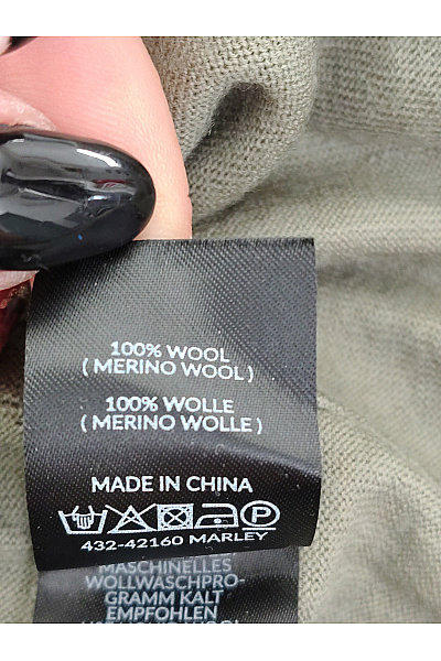 KIEFERMANN Pánský vlněný pulovr khaki basic Velikost EU XXL | KIEFERMANN | obrázek 7
