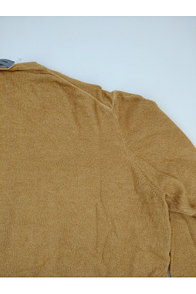 PIERRE CARDIN Dámský vlněný merino pulovr hnědý basic Vel. 5XL | PIERRE CARDIN | obrázek 9