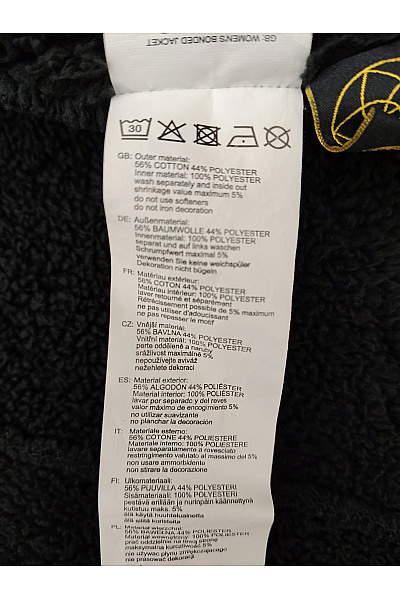 ragwear Dámská bavlněná parka s kapucí a zipem Velikost L | ragwear | obrázek 9