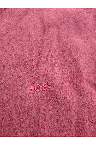 Hugo Boss Červený bavlněný pulovr se stojáčkem Velikost XL | Hugo Boss | obrázek 4
