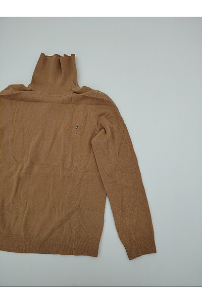 GANT Dámský vlněný rolák hnědý basic Velikost S | GANT | obrázek 2