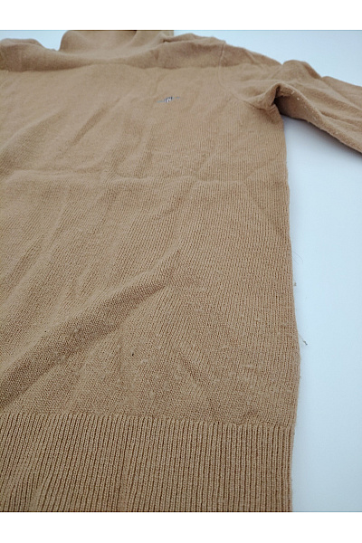 GANT Dámský vlněný rolák hnědý basic Velikost S | GANT | obrázek 3