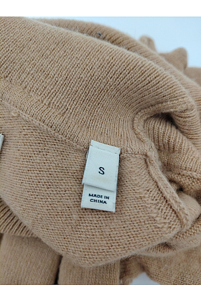 GANT Dámský vlněný rolák hnědý basic Velikost S | GANT | obrázek 8