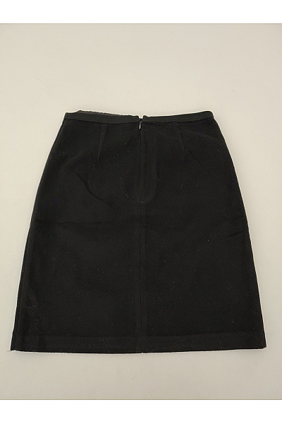 m.collection Černá vlněná mini sukně s kapsami Vel. S | m.collection | obrázek 3