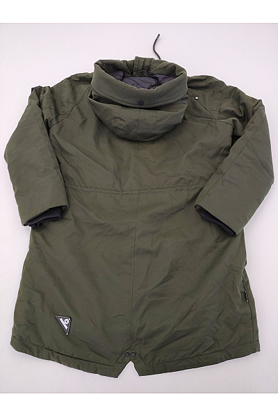 Khujo Pánská khaki parka s kapucí zimní zateplená Vel. S | Khujo | obrázek 4