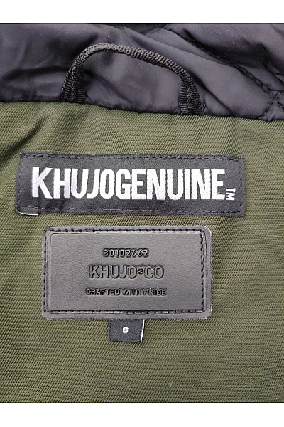 Khujo Pánská khaki parka s kapucí zimní zateplená Vel. S | Khujo | obrázek 10