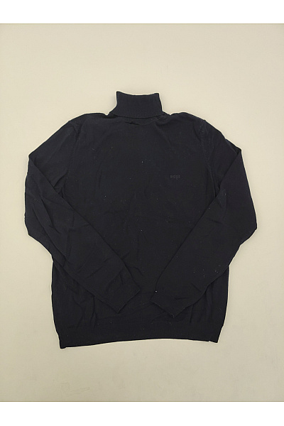 Hugo Boss Černý Vlněný Pánský Rolák Basic Velikost L