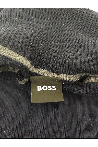 Hugo Boss Černý vlněný pánský rolák basic Velikost L | Hugo Boss | obrázek 4