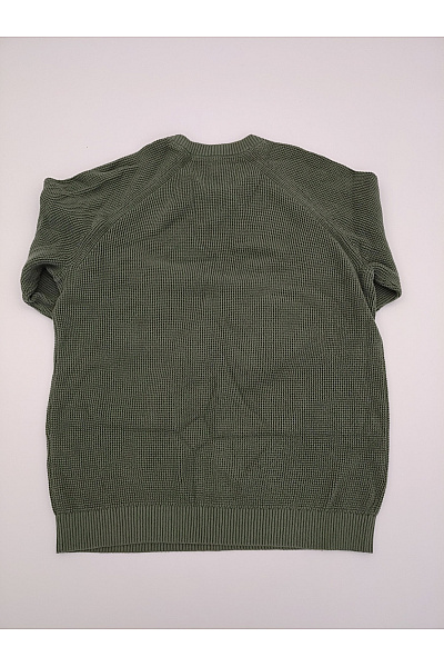 Calvin Klein Pánský khaki pletený pulovr přes hlavu Vel. L | Calvin Klein | obrázek 6