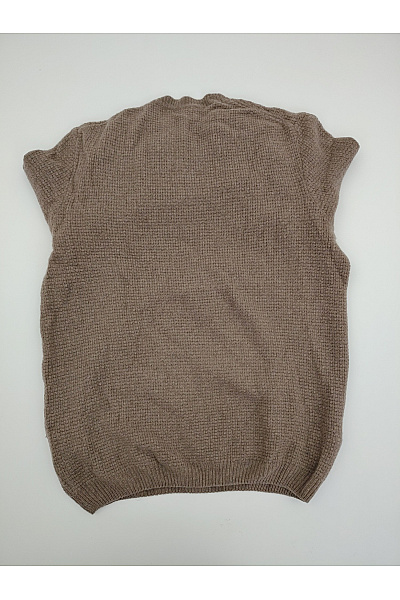 LAWRENCE GREY Hnědý kašmírový pulovr pletený oversized Velikost XL | LAWRENCE GREY | obrázek 6