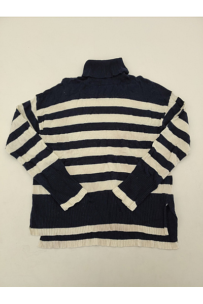 LAWRENCE GREY Dámský pruhovaný rolák pletený oversized Vel. S | LAWRENCE GREY | obrázek 2
