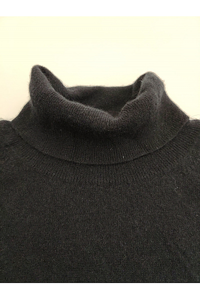 LAWRENCE GREY Dámský černý kašmírový rolák oversized Vel. EU 40 | LAWRENCE GREY | obrázek 4