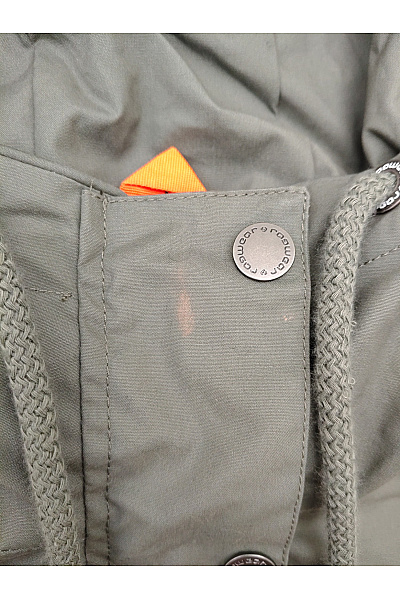 ragwear Dámská khaki parka s kapucí přechodová Velikost L | ragwear | obrázek 4
