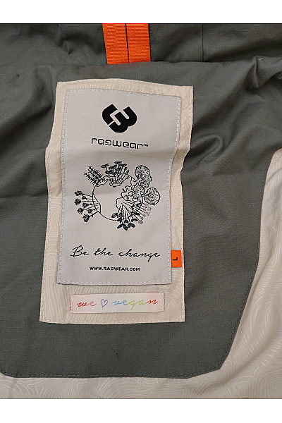 ragwear Dámská khaki parka s kapucí přechodová Velikost L | ragwear | obrázek 7