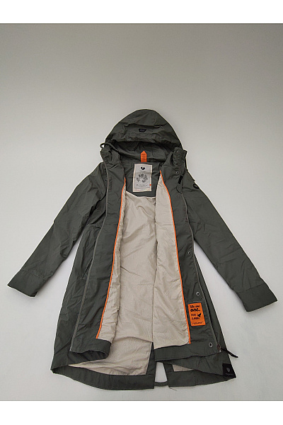ragwear Dámská khaki parka s kapucí přechodová Velikost L | ragwear | obrázek 9