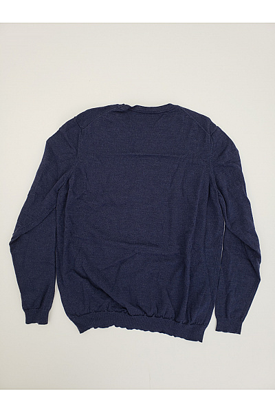 Hugo Boss Pánský vlněný pulovr basic modrý Velikost XL | Hugo Boss | obrázek 10