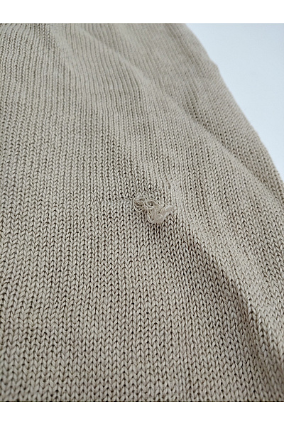 Marc O´Polo Béžový lněný pulovr basic Vel. XXL | Marc O´Polo | obrázek 2