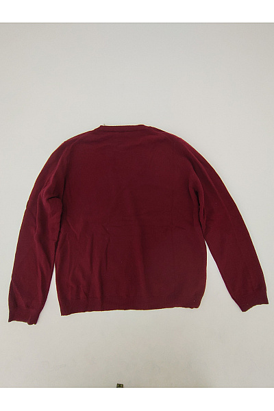 Mason´s Pánský vlněný pulovr do véčka červený Vel. XXL | Mason´s | obrázek 8