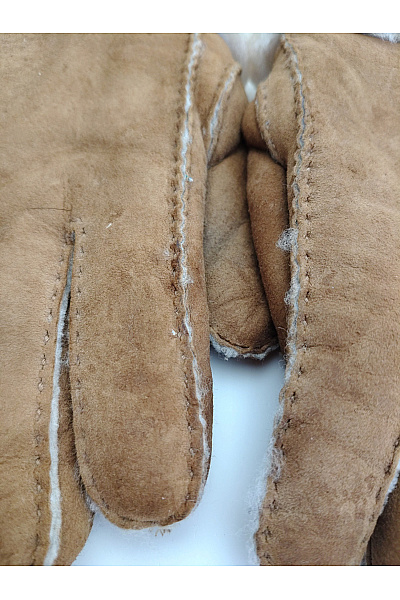 UGG Hnědé měkké outdoorové rukavice Velikost M/M | UGG | obrázek 3