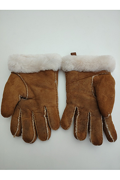 UGG Hnědé měkké outdoorové rukavice Velikost M/M | UGG | obrázek 4