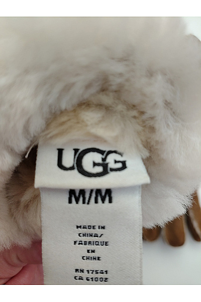 UGG Hnědé měkké outdoorové rukavice Velikost M/M | UGG | obrázek 6